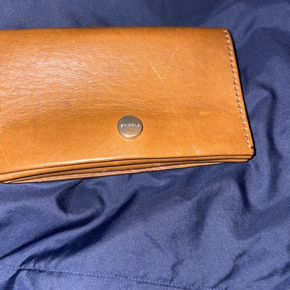 Shinola Small Accordion  organizer wallet